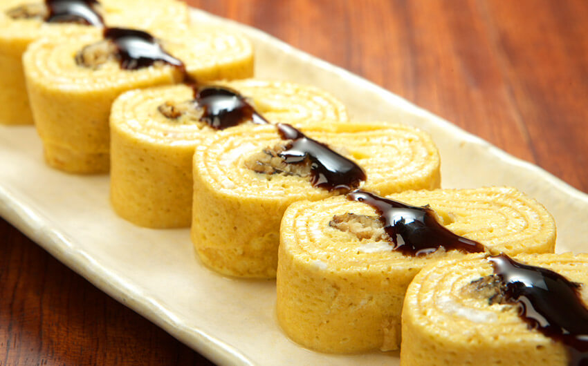 穴子の出汁巻き