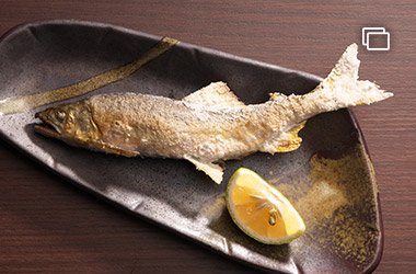 鮎の塩焼き