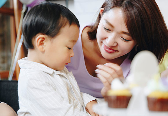 ご家族揃っての外食に